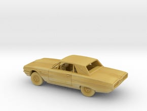 1/87 1964 Ford Thunderbird Coupe Kit in Tan Fine Detail Plastic