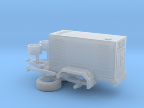 1/64th LPG Diesel Electric Generator Trailer in Clear Ultra Fine Detail Plastic