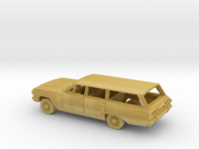 1/160 1963 Chevrolet Impala Station Wagon Kit in Tan Fine Detail Plastic