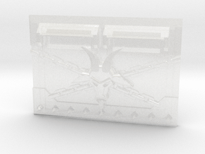 Angry Goats : Standard Spiked  APC Frontplate in Clear Ultra Fine Detail Plastic