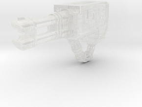 Eternus Assault Armor : Laser Cannon  in Clear Ultra Fine Detail Plastic
