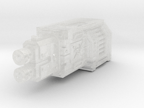 Eternus Assault Armor : Stud Cannon in Clear Ultra Fine Detail Plastic