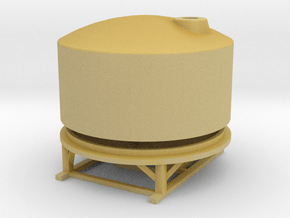 1200 Gallon Liquid Tank in Tan Fine Detail Plastic
