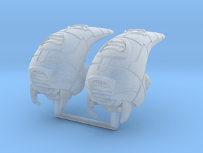 (Armada) 2x Sabaoth Hex Deployer in Clear Ultra Fine Detail Plastic