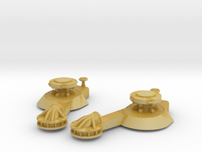 1/144 IJN Yamato Bow Cable Holder SET in Tan Fine Detail Plastic