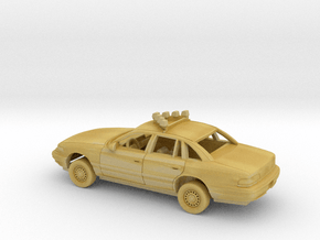 1/87 1992-93 Ford Crown Victoria NYPD Kit in Tan Fine Detail Plastic