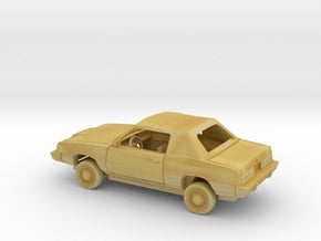 1/160 1981-84 Chrysler LeBaron Closed Convertible  in Tan Fine Detail Plastic