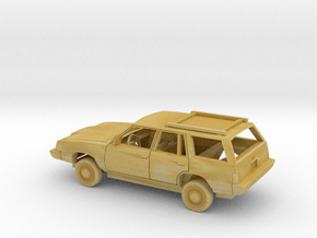 1/87 1981-84 Chrysler LeBaron Wagon Kit  in Tan Fine Detail Plastic