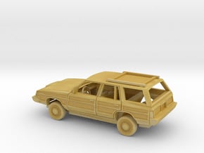 1/160 Chrysler Town&Country Wagon Kit in Tan Fine Detail Plastic