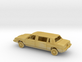 1/87 1981-84 Chrysler LeBaron Stretch Limo Kit in Tan Fine Detail Plastic