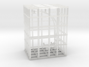 1/200 IJN Davits for 9m Cutter Side-Deck Set v1 in Clear Ultra Fine Detail Plastic