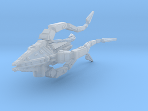 (MMch) Trident Assault Ship in Clear Ultra Fine Detail Plastic