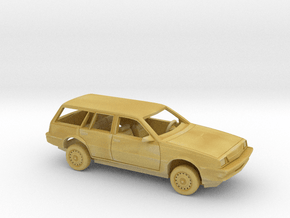 1/87 1981-83 Chevrolet Cavalier Station Wagon Kit in Tan Fine Detail Plastic