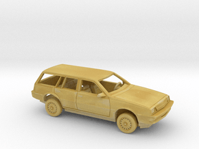 1/160 1981-83 Chevrolet Cavalier Station Wagon Kit in Tan Fine Detail Plastic