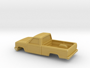 1/64 1989-92 Ford Ranger Reg  Cab Shell in Tan Fine Detail Plastic