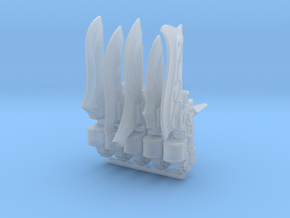 Spear Head Variety Pack in Clear Ultra Fine Detail Plastic
