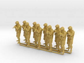 Soldier 8 1:64 scale (10 pack) in Tan Fine Detail Plastic