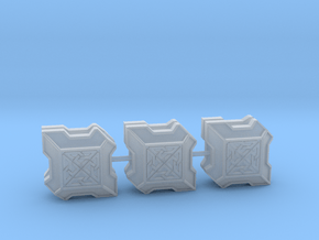 Dwarven Shield Square x6 in Clear Ultra Fine Detail Plastic