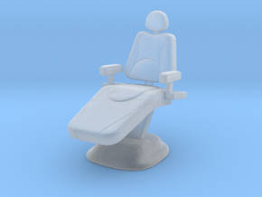 Dentist Chair 1/24 in Clear Ultra Fine Detail Plastic