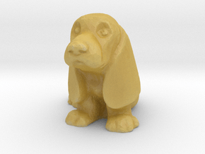 1-32nd Scale Basset Hound in Tan Fine Detail Plastic