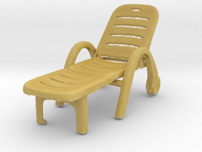 Deck Chair 1/35 in Tan Fine Detail Plastic
