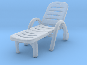 Deck Chair 1/35 in Clear Ultra Fine Detail Plastic