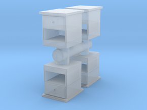 End Table (x4) 1/43 in Clear Ultra Fine Detail Plastic