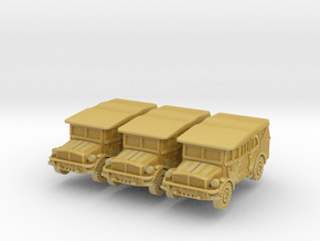 Horch 108 A (covered) (x3) 1/285 in Tan Fine Detail Plastic