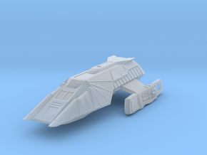 Klingon Shuttlecraft Refit in Clear Ultra Fine Detail Plastic