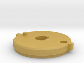 Damper adjuster adapter disc for VF750F and CB in Tan Fine Detail Plastic
