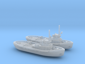 051C Project 498 Tug 1/700 Set of 2 in Clear Ultra Fine Detail Plastic