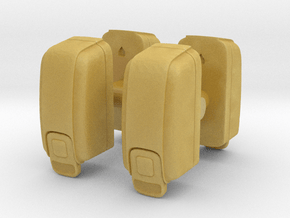 Hand Sanitizer Dispenser (x4) 1/24 in Tan Fine Detail Plastic