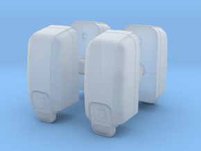Hand Sanitizer Dispenser (x4) 1/24 in Clear Ultra Fine Detail Plastic