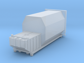 Waste Compactor 1/120 in Clear Ultra Fine Detail Plastic