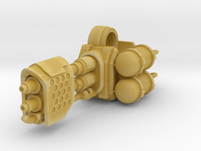 Crusader Dreadnought Flame Thrower Cannon (LEFT) in Tan Fine Detail Plastic