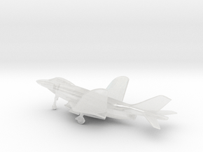 McDonnell F3H Demon (folded wings) in Clear Ultra Fine Detail Plastic: 6mm