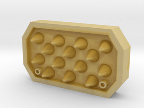 Conical missile panel in Tan Fine Detail Plastic