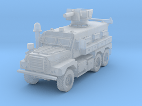 MRAP Cougar 6x6 mid 1/285 in Clear Ultra Fine Detail Plastic