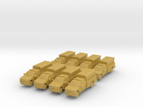 Ford F-550 Utility (x8) 1/500 in Tan Fine Detail Plastic