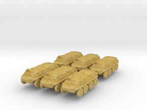 BTR 60 PA (late) (x6) 1/500 in Tan Fine Detail Plastic