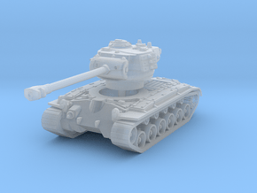 M26 Pershing (no skirts) 1/160 in Clear Ultra Fine Detail Plastic