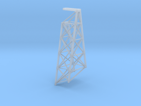 Keddie Wye Bridge Pier Tower 8 Z scale in Clear Ultra Fine Detail Plastic