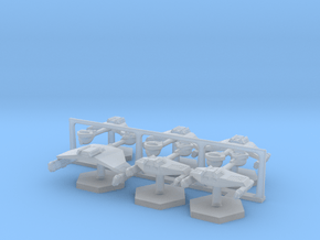 7000 Scale Klingon Fleet Builder Collection WEM in Clear Ultra Fine Detail Plastic