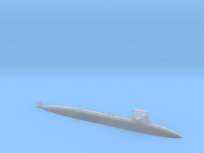 USS STURGEON WL - 700 in Clear Ultra Fine Detail Plastic