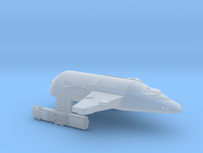 3788 Scale WYN Carcharodon Heavy Cruiser CVN in Clear Ultra Fine Detail Plastic