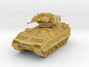 M3A1 Bradley (TOW retracted) 1/87 in Tan Fine Detail Plastic