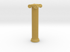 Greek Ionic Column 1/100 in Tan Fine Detail Plastic