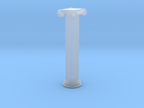 Greek Ionic Column 1/100 in Clear Ultra Fine Detail Plastic