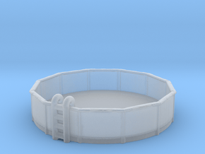 15ft Swimming Pool 1/120 in Clear Ultra Fine Detail Plastic