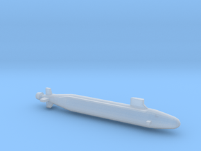  Seawolf-Class SSN, Full Hull, 1/1250 in Clear Ultra Fine Detail Plastic